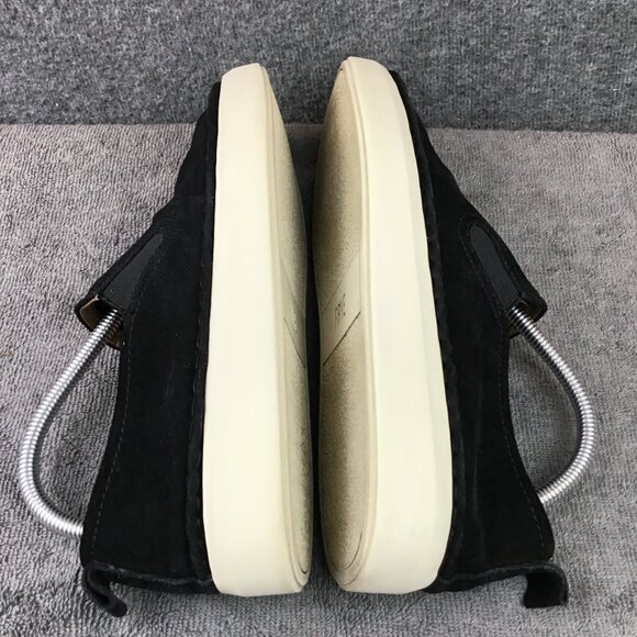 Frye BREA Chelsea Suede Shoes Slip On Sneakers Womens Size 10M Black - Picture 6 of 10